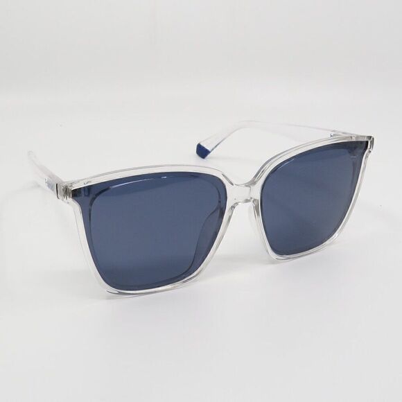 Polaroid New PLD 6163/F/S 900 Crystal/Solid Blue Sunglasses main image 9